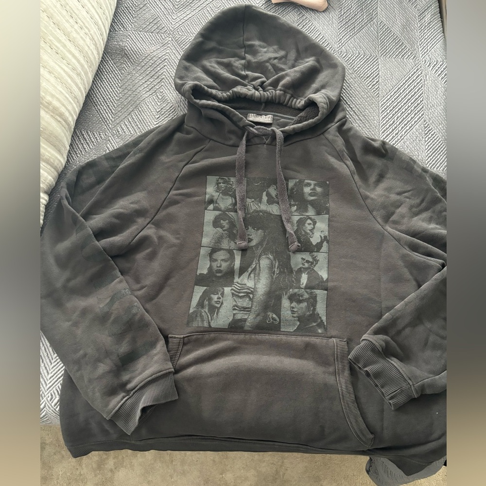 Taylor Swift Eras Tour charcoal hoodie